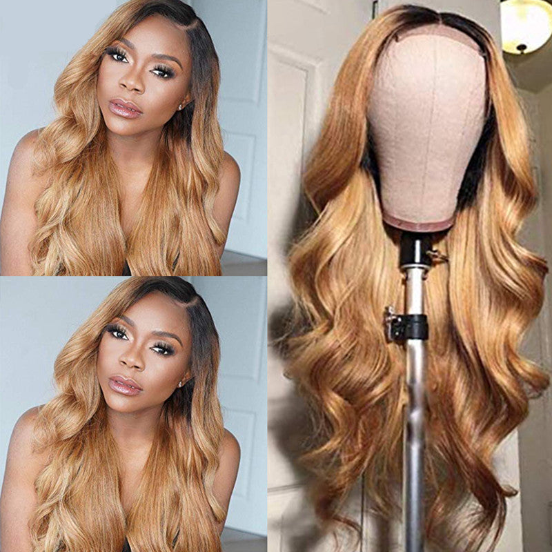 European and American Women's Wigs With Long Curls European and American Women's Wigs With Long Curls